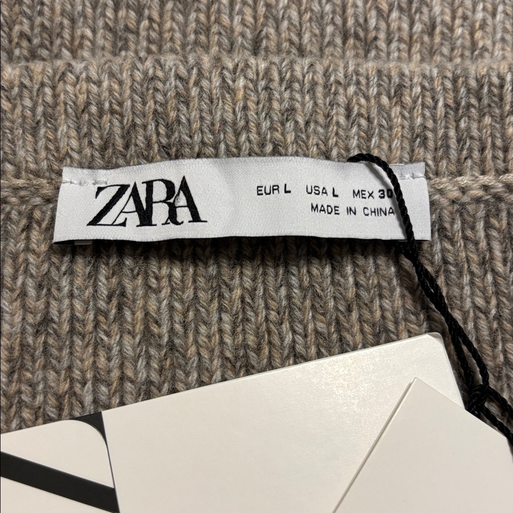Zara Wool Blend Mini Skirt - Picture 5 of 7